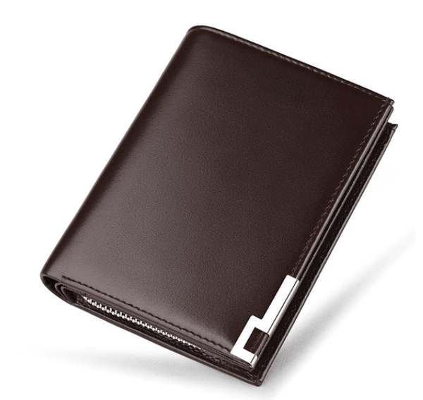 Cartera deportiva fina para hombre
