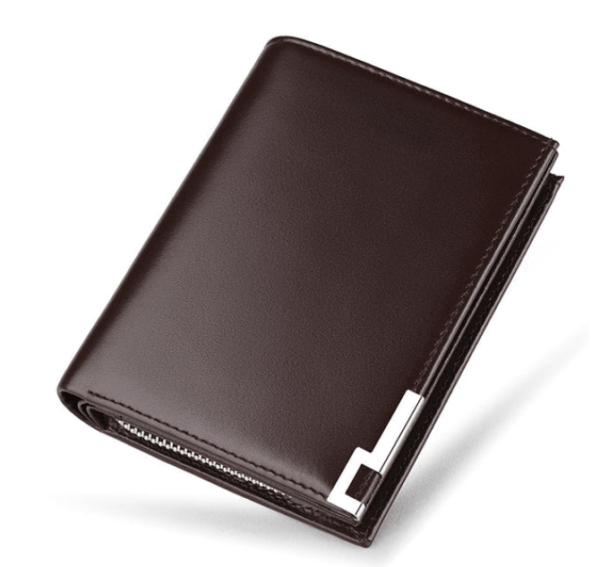 Cartera deportiva fina para hombre