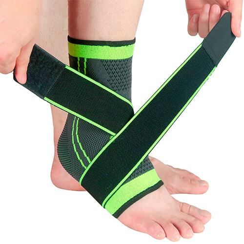 Tobillera deportiva ortopédica con sistema X-Lock
