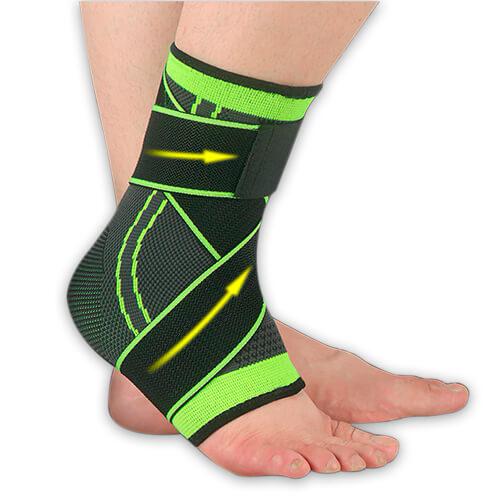Tobillera deportiva ortopédica con sistema X-Lock