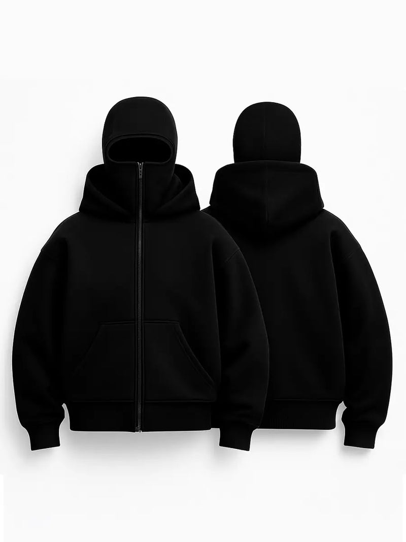 Aura Minimal Smart Hoodie - With Built-in Balaclava