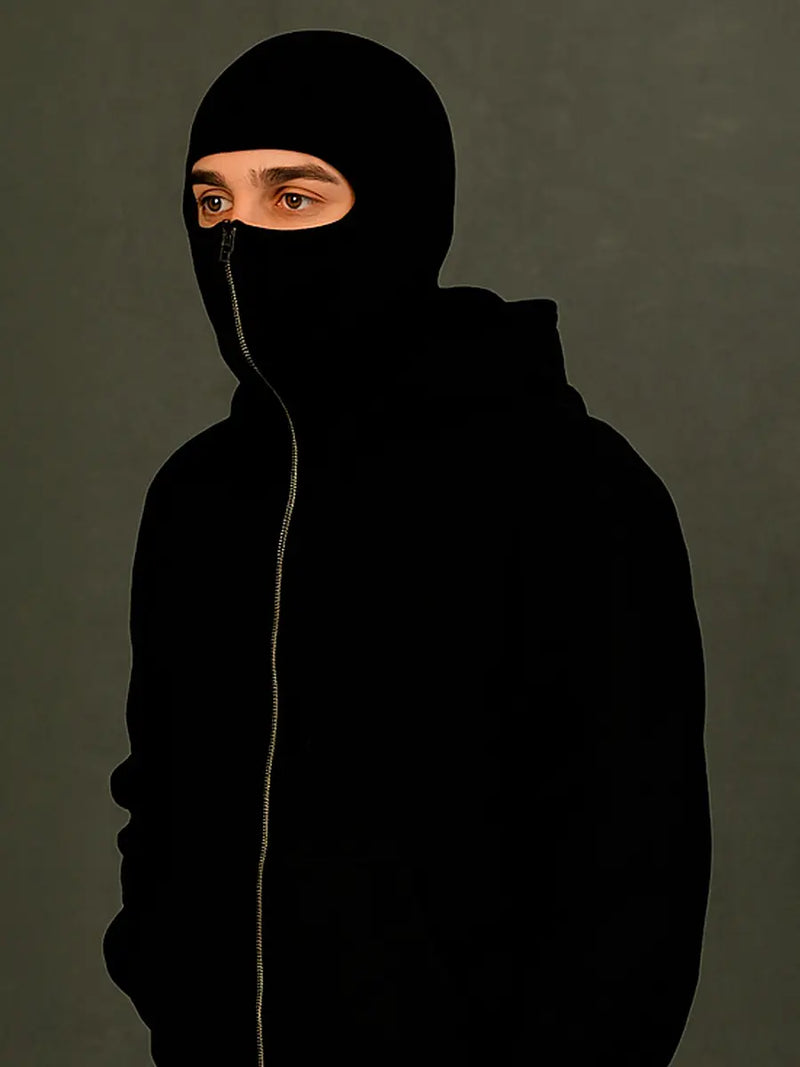Aura Minimal Smart Hoodie - With Built-in Balaclava