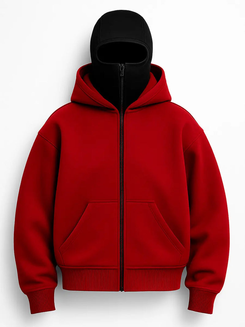 Aura Minimal Smart Hoodie - With Built-in Balaclava